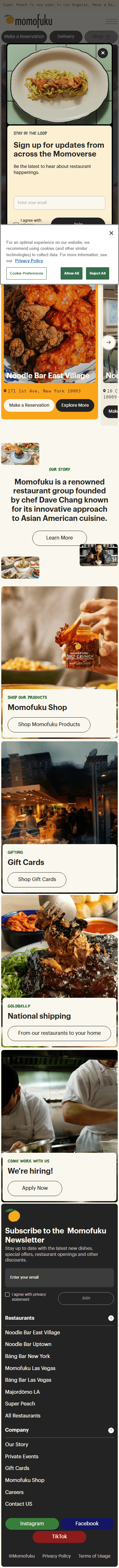 Momofuku — Momofuku